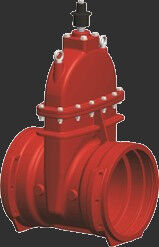 C515 NRS Resilient Wedge Gate Valve PO x PO Ends, 14