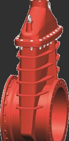 C515 NRS Resilient Wedge Gate Valve MJ x FL Ends, 30